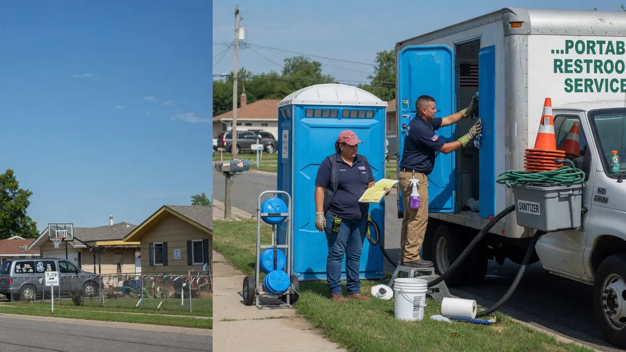 Portable Toilet Rental in Albion, OK near me